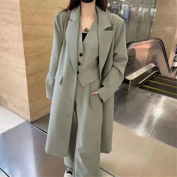 Evening Dress Single Breasted Coats Slim-Fit Three Piece Suit