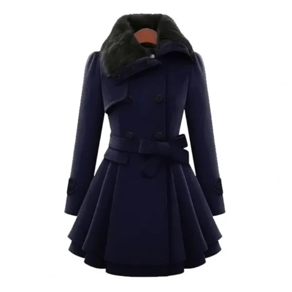 Korean Style Women'S Jacket Windbreaker Warm Plush Clothes - Image 3