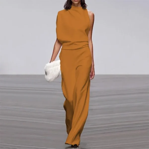 Casual Jumpsuit Overalls For Women Wide Leg Jumpsuit - Image 10