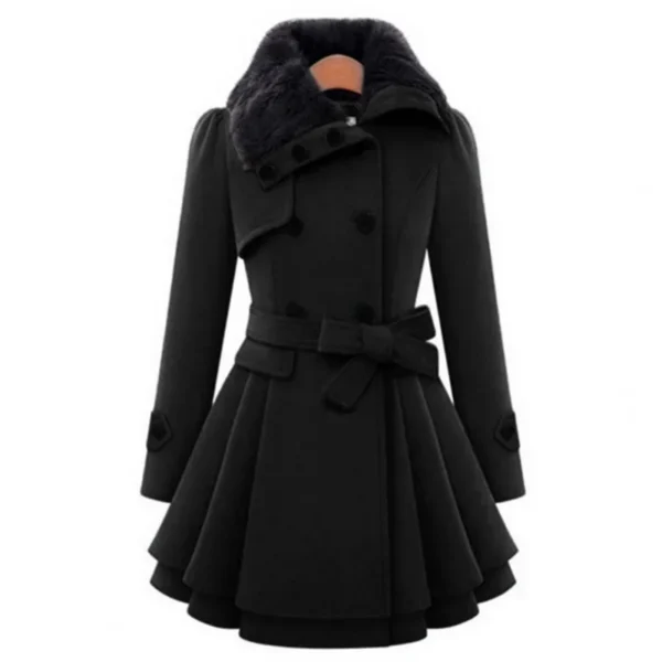 Korean Style Women'S Jacket Windbreaker Warm Plush Clothes - Image 5