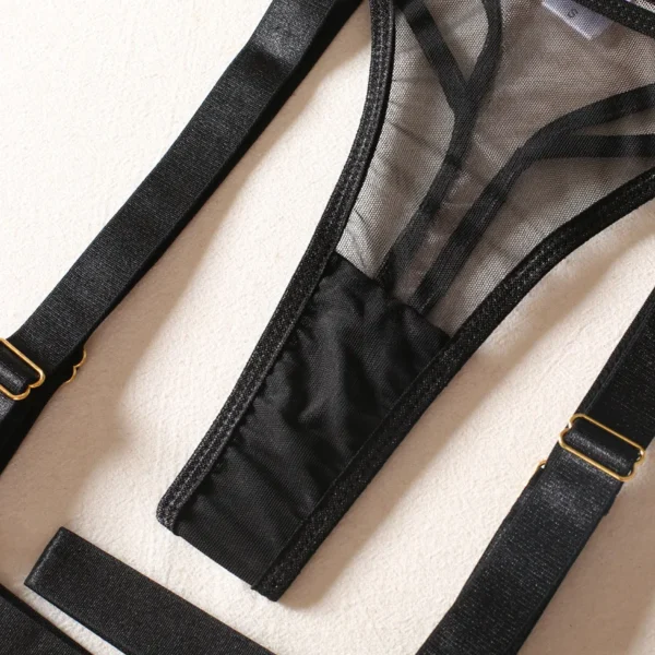 Sexy Bikini Transparent Women Underwear Sets Push Up Bra - Image 6
