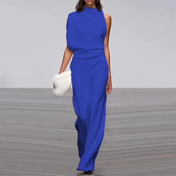 Casual Jumpsuit Overalls For Women Wide Leg Jumpsuit - Image 8