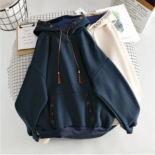 Oversized Baggy Hoodie Hooded Sweatshirt Winter Sweatshirts - Image 4