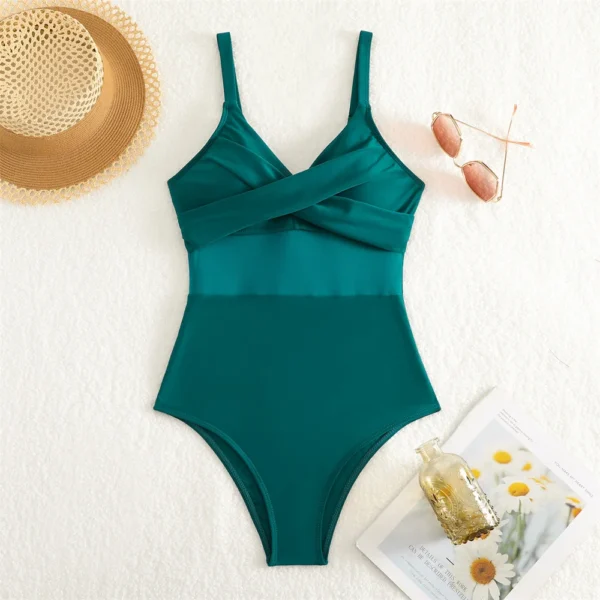 Sexy Elegant Bikini One-Piece Monokini Dress Bikini
