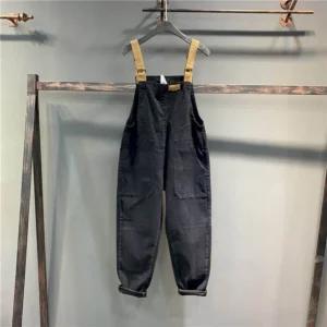 Korean Jumpsuit Denim Comfy Jumpsuits One Piece Outfits