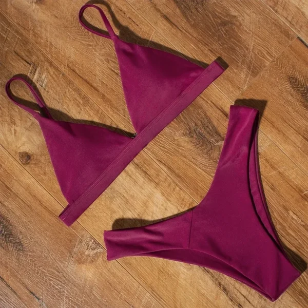 Micro Sexy Bikini Set Ladies Push Up Bikini - Image 4