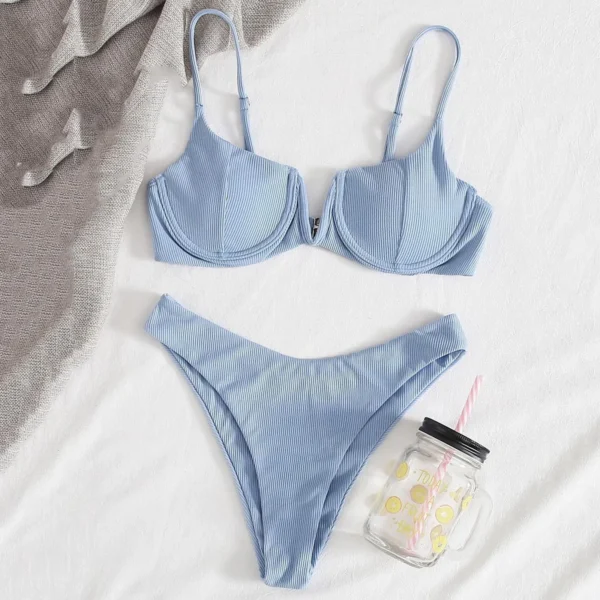 Women Cute Two Piece Bikinis Sexy Bikini - Image 17