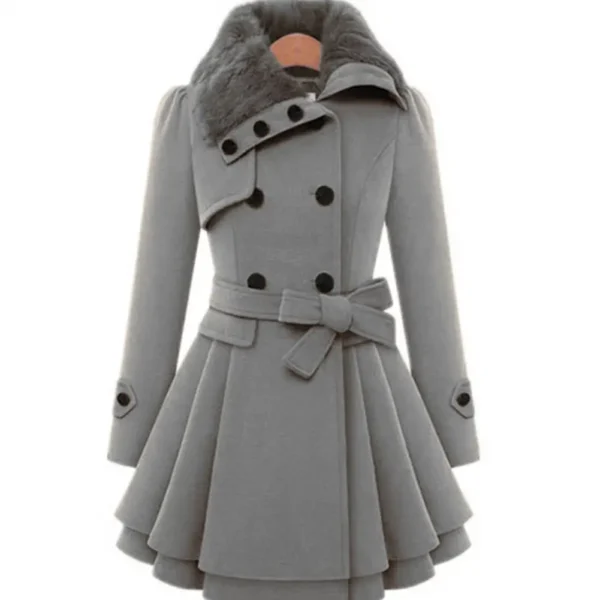 Korean Style Women'S Jacket Windbreaker Warm Plush Clothes - Image 7