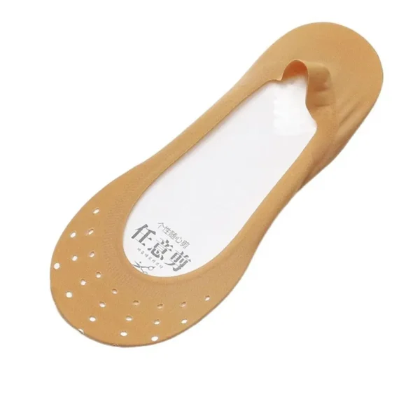 Mouth Ankle Socks Hosiery Sock Slippers Ice Silk Socks - Image 11