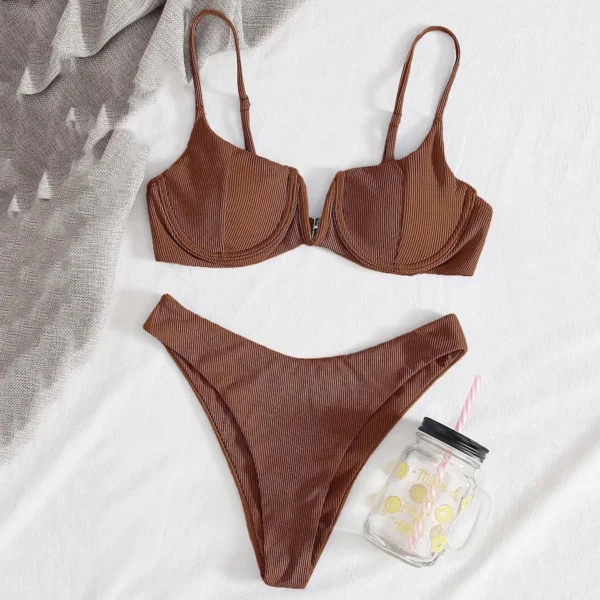 Women Cute Two Piece Bikinis Sexy Bikini - Image 10