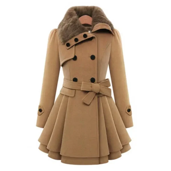 Korean Style Women'S Jacket Windbreaker Warm Plush Clothes - Image 8