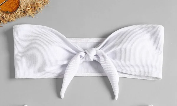 Women'S Sexy Bikini Bow Split Bikini - Image 9