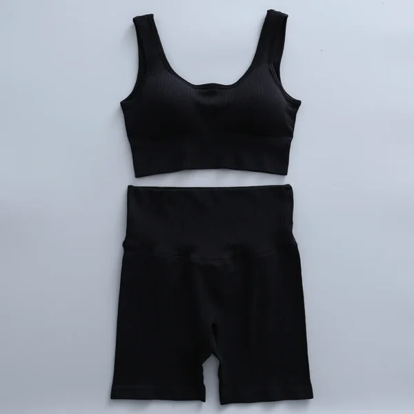 Women'S Seamless Yoga Suit Set 2/3/4 Pieces Gym Clothes - Image 20