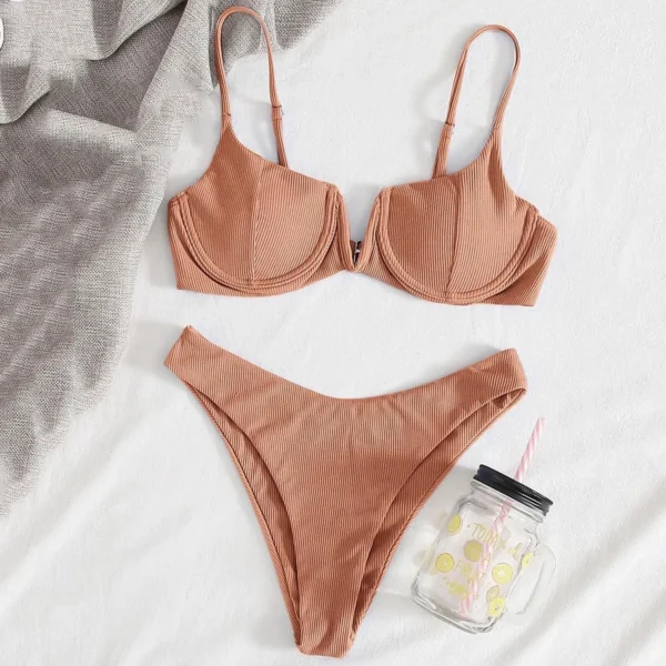 Women Cute Two Piece Bikinis Sexy Bikini - Image 14