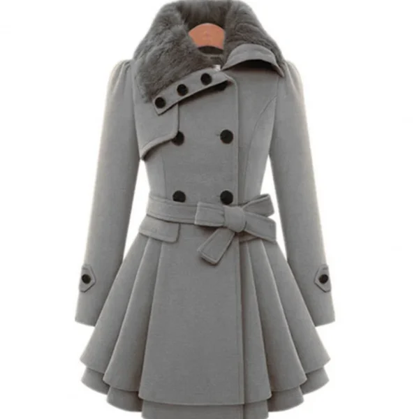 Korean Style Women'S Jacket Windbreaker Warm Plush Clothes