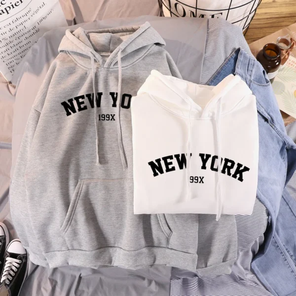 Hooded Sweatshirt Printed Sweatshirt - Image 3