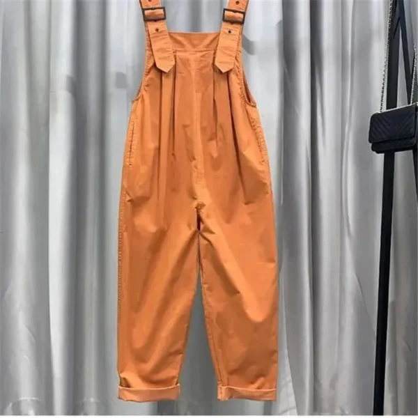 Women Baggy Jumpsuit Sleeveless Dungarees Comfy Jumpsuit - Image 4