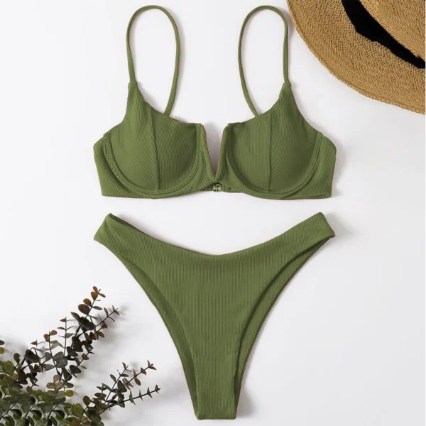 Women Cute Two Piece Bikinis Sexy Bikini - Image 11
