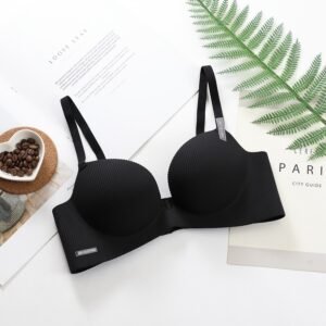 Bra Small Chest Gathered Up Bra Without Steel Ring