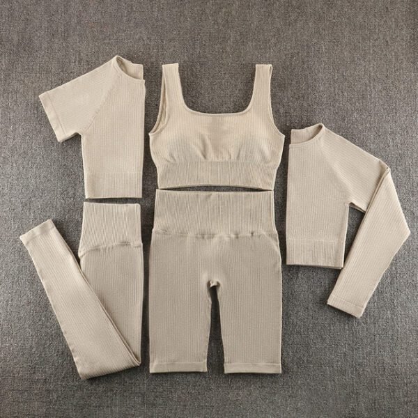 Seamless Gym Clothes Yoga Set Epic Sportswear - Image 8