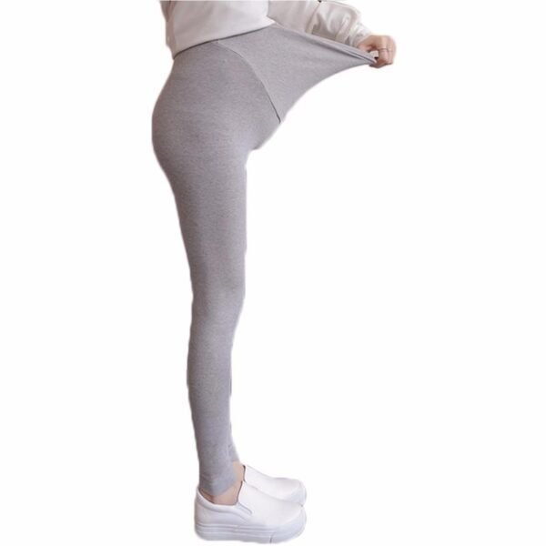 Summer Cotton Maternity Leggings For Pregnant Women - Image 8