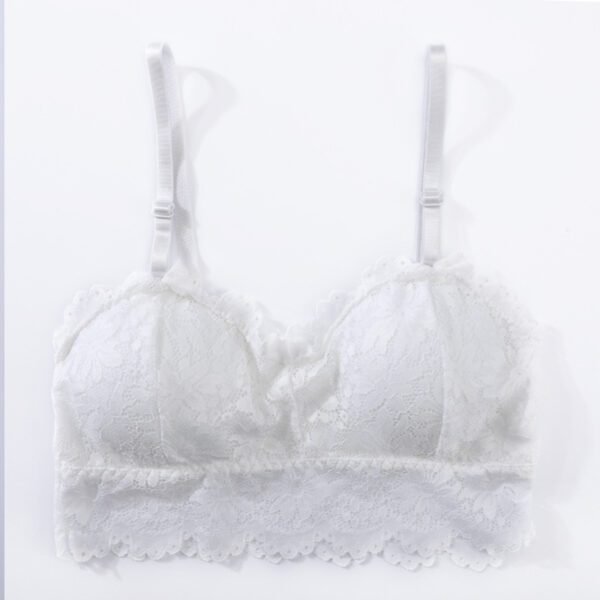 Lace Bra Beauty Strap Bra No Steel Ring Bra - Image 3