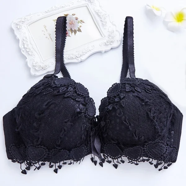 Women'S  Lace Bra Sexy Push Up Bra - Image 10