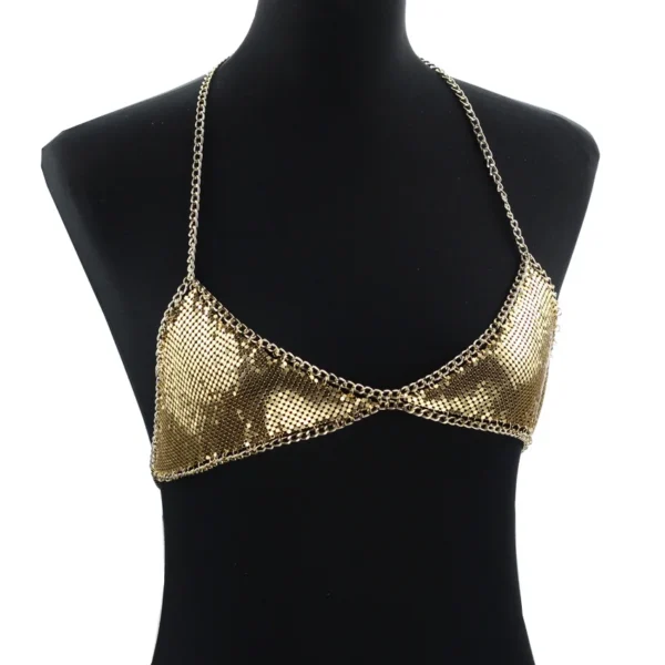 Women'S Sexy Bra Chain Metal Bra Chain - Image 7