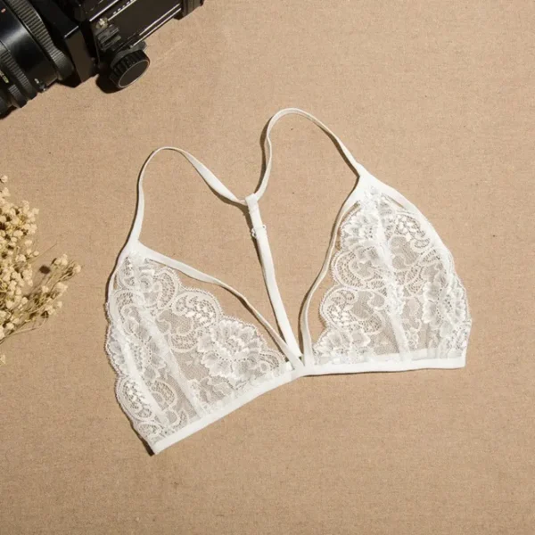 Sexy Fancy Bra Women Floral Lace Bra Unpadded