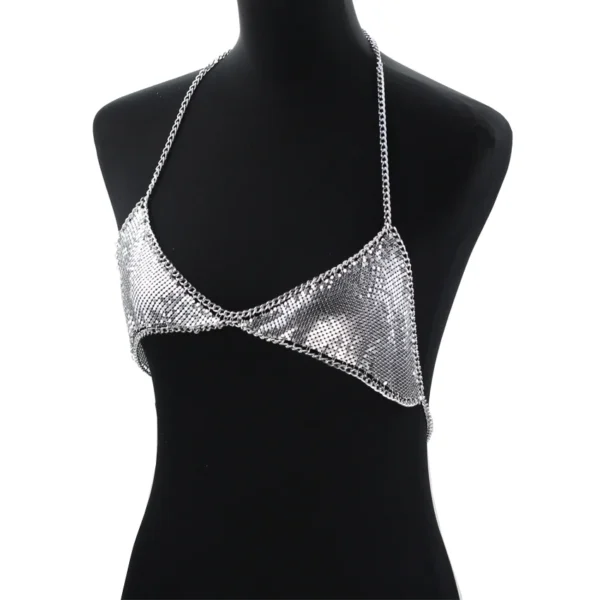 Women'S Sexy Bra Chain Metal Bra Chain - Image 5