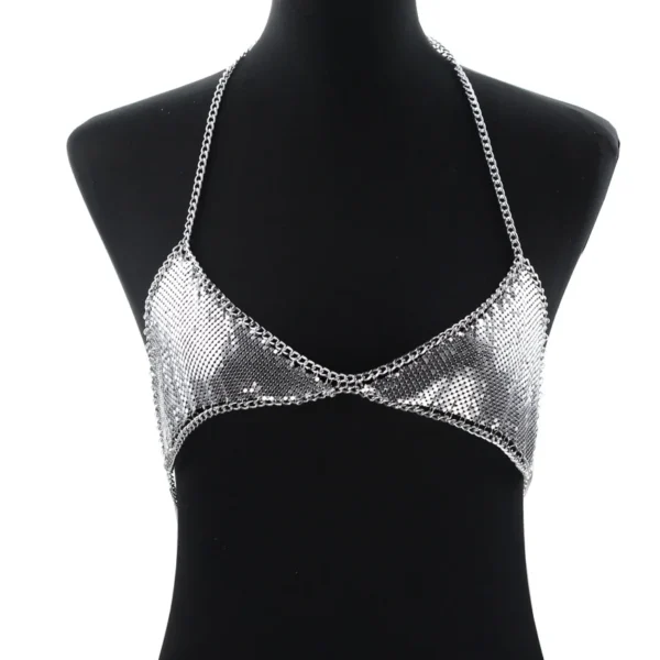 Women'S Sexy Bra Chain Metal Bra Chain - Image 4