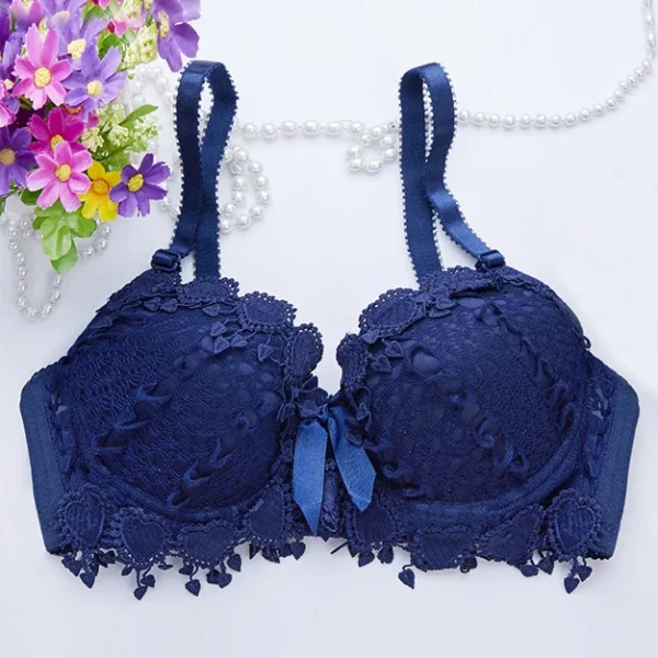 Women'S  Lace Bra Sexy Push Up Bra - Image 8
