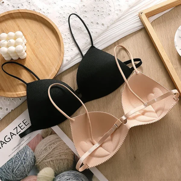 Women'S Seamless Bra Women Ultra-Thin No Steel Ring Bra - Image 2