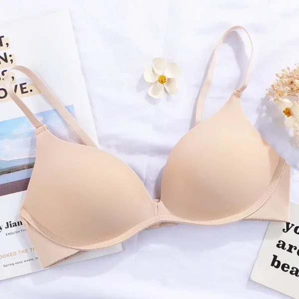 Women'S Wireless Girls Gather Up Bra Sexy Bra Seamless Bra - Image 5
