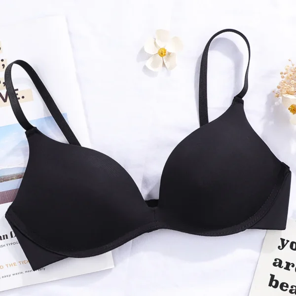 Women'S Wireless Girls Gather Up Bra Sexy Bra Seamless Bra - Image 2