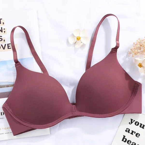 Women'S Wireless Girls Gather Up Bra Sexy Bra Seamless Bra - Image 6