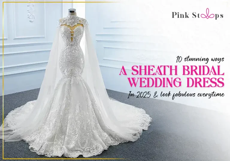 sheath bridal Wedding dress
