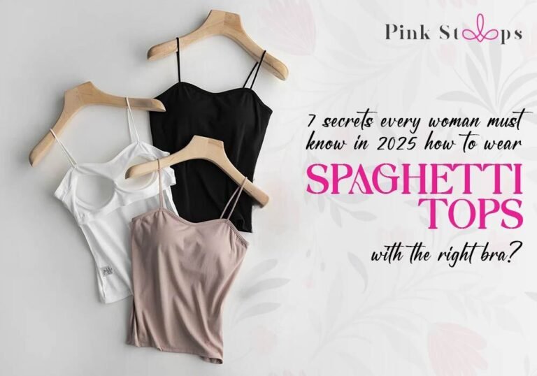 Spaghetti straps - Pink Straps