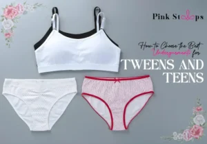Undergarments for Tweens And Teens - Pink Straps