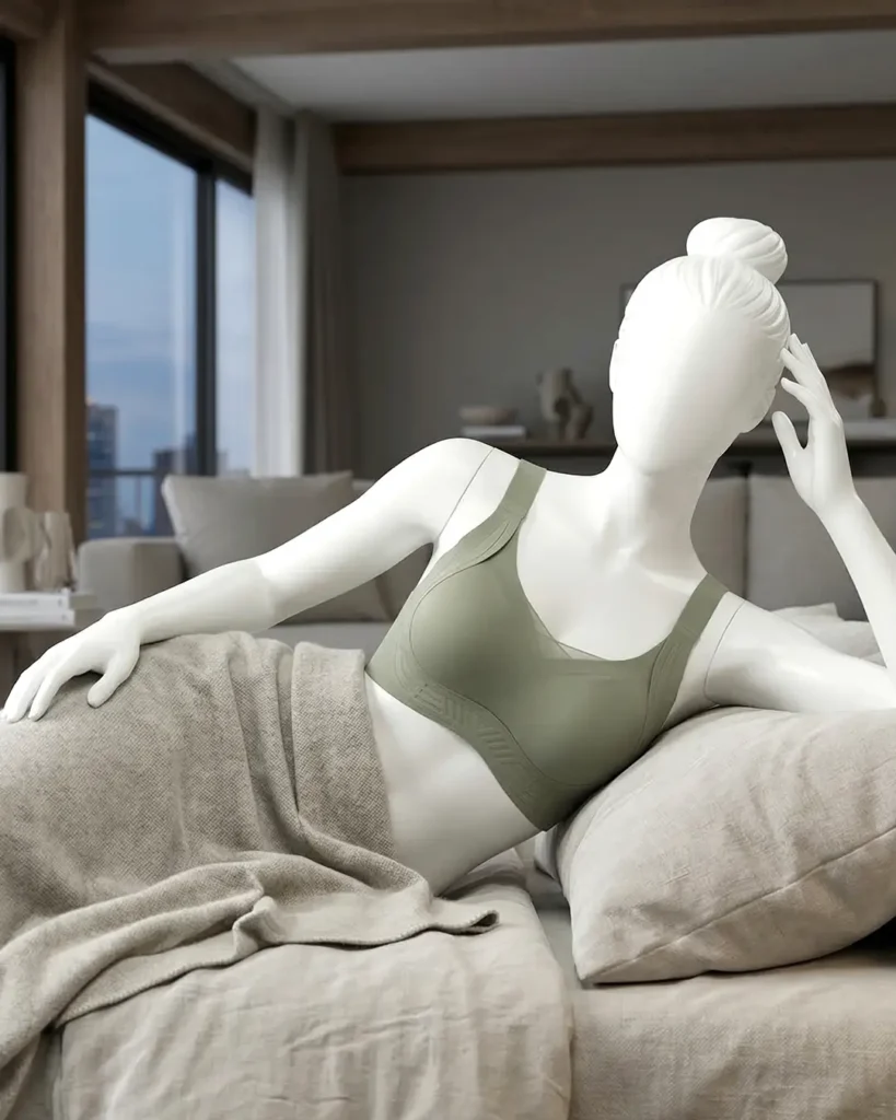 Women’s Nylon Jelly Gel Push-Up Bra