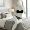 Women’s Sexy Embroidered Butterfly Lingerie Set