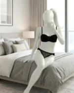 Women’s Sexy Embroidered Butterfly Lingerie Set
