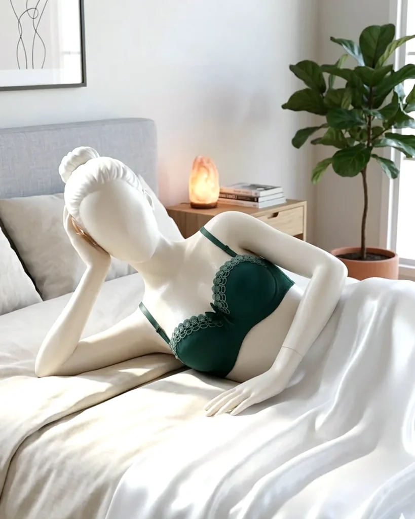 Women’s Thin Embroidered Butterfly Underwire Bra