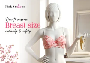 Breast Growth Increase Size - Pink Straps