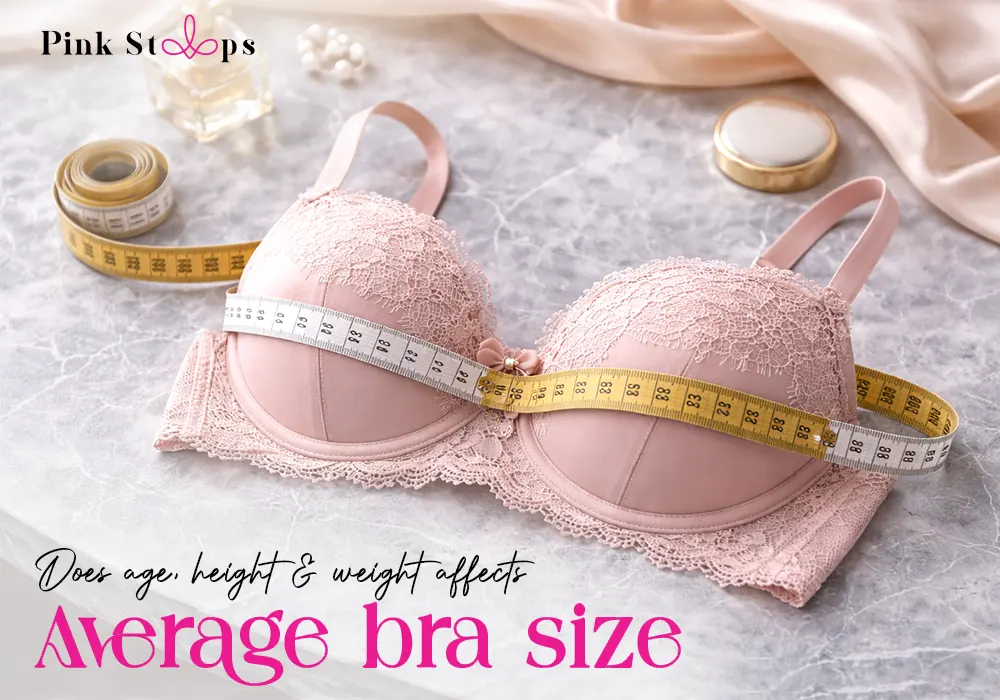 Average Breast Growth - Pink Straps