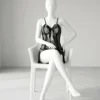 Women’s Backless Sheer Lace Lingerie Nightdress