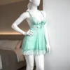 Summer Babydoll Nightdress - Pink Straps