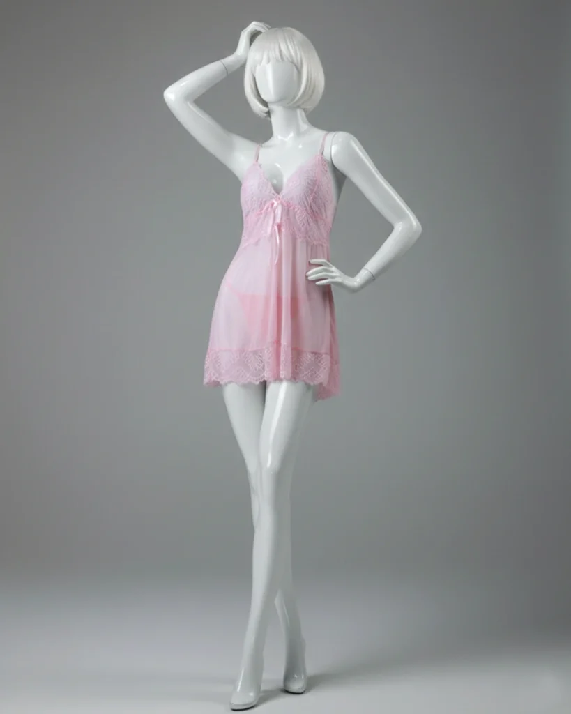 Pink Honeymoon Nightgown Dress