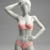 Bra Set Sexy Push-Up Adjustable Anti-Sagging with Low-Rise Bikini Panties