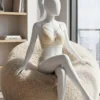 Luxury Push-Up Bra Pure Light Tulle Lace Solid Nylon